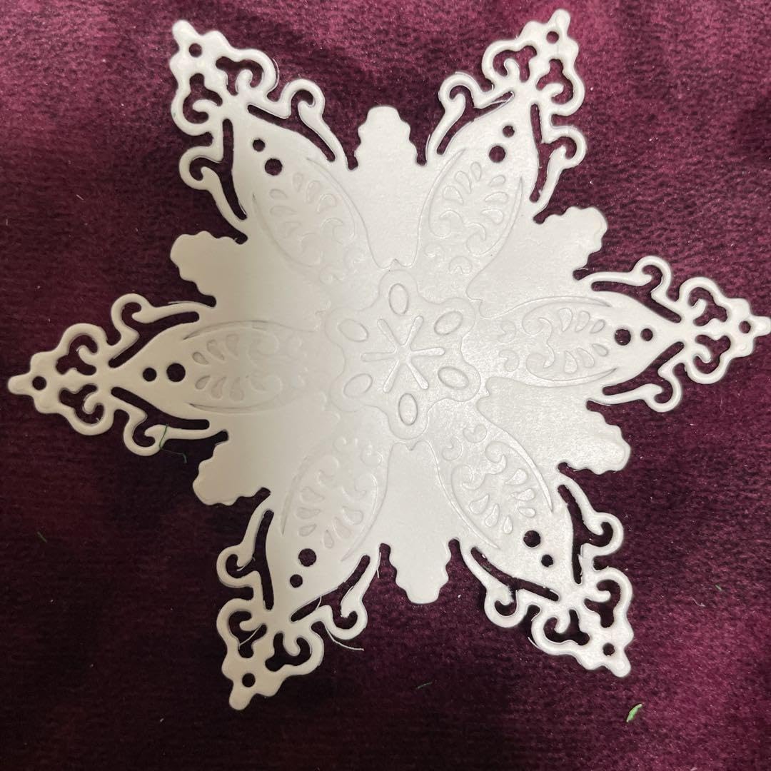 数量限定価格】アルバムクラフト・コラージュ素材☆雪の結晶セット